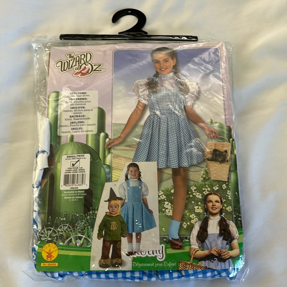 New in the bag toddler Dorthy costume dress - Picture 1 of 3